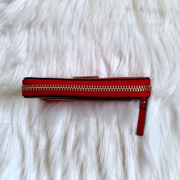 Kate Spade Laurel Way Hot Chili Darci Wallet - Picture 5 of 7